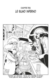 One Piece édition originale - Chapitre 936 - Le sumo inferno