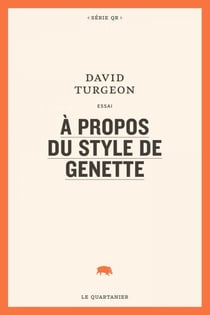 À propos du style de Genette