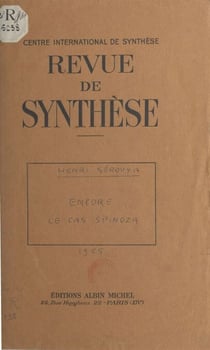Encore le cas Spinoza