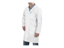 Blouse de chimie blanche taille M - 100% coton 