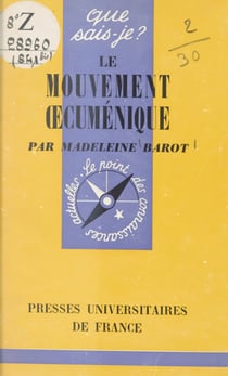 Le mouvement œcuménique