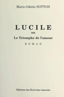 Lucile - Ou Le triomphe de l'amour