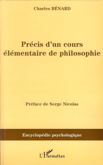 Précis d'un cours élémentaire de philosophie