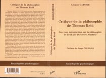 Critique de la philosophie de Thomas Reid - Avec une introduction sur la philosophie de Reid par Théodore Jouffroy