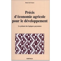Précis d'économie agricole pour le développement