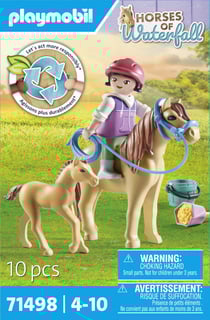 Playmobil® - Enfant avec poneys - 71498 - Le Poney Club