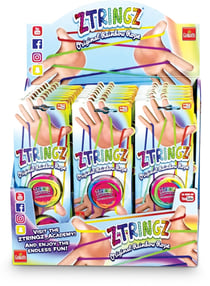 Ztringz - jeu de ficelle arc-en-ciel