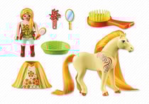 Princesse Mimosa avec cheval à coiffer - Playmobil - 6168