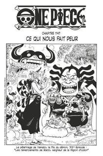 One Piece édition originale - Chapitre 1147 - Ce qui nous fait peur