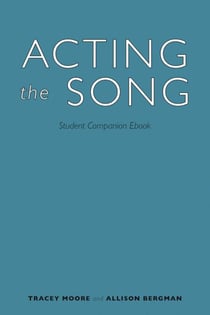Acting the Song - Student Companion Ebook