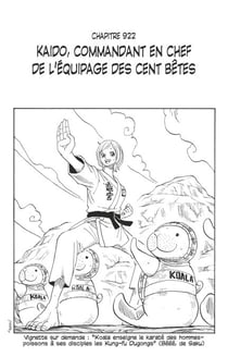 One Piece édition originale - Chapitre 922 - Kaido, commandant en chef de l'équipage des cent bêtes