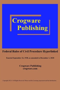 Federal Rules of Civil Procedure - Hyperlinked, #2
