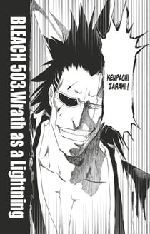 Bleach - T57 - Chapitre 503 - WRATH AS A LIGHTNING