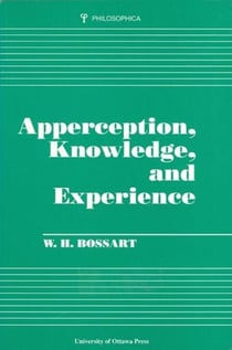 Apperception, Knowledge, and Experience