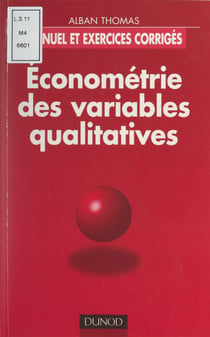 Économétrie des variables qualitatives