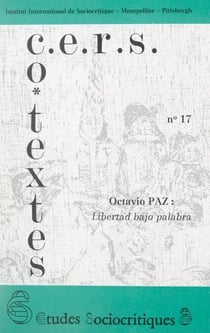 Octavio Paz, "Libertad bajo palabra"
