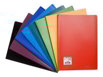 1 porte-vues A4 - 160 vues - Polypro - Exacompta - Coloris assortis