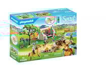 Camp de vacances - Playmobil Spirit-Augalopentouteliberté - 70329