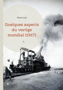 Quelques aspects du vertige mondial (1917) - L'analyse de Pierre Loti sur les bouleversements mondiaux de la Première Guerre mondiale, un témoignage historique inestimable