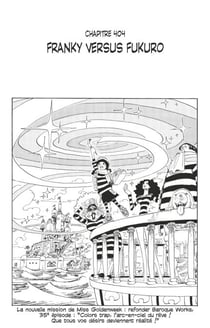 One Piece édition originale - Chapitre 404 - Franky versus Fukuro