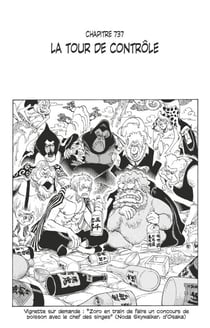 One Piece édition originale - Chapitre 737 - La tour de contrôle
