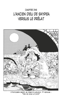 One Piece édition originale - Chapitre 248 - L'ancien dieu de Skypiea versus le prélat