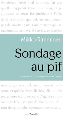 Sondage au pif