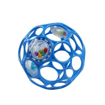 Hochet balle sensorielle - Oball - Bleu