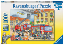 Puzzle XXL 100 pièces - Nos Pompiers - Ravensburger