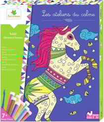 Lovely box - Les Ateliers du calme - Sable - Chevaux et licornes