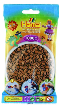 Sachet de 1000 perles Hama - MIDI - Marron glacé