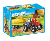 Grand tracteur avec remorque - Playmobil La vie à la ferme - 70131
