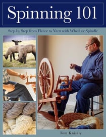 Spinning 101 - Step by Step from Fleece to Yarn with Wheel or Spindle