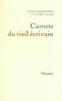 Carnets du vieil écrivain