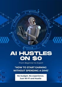 “AI Hustles on $0: How to Start Earning Without Spending a Dime.”