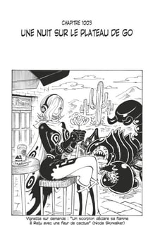 One Piece édition originale - Chapitre 1003 - Une nuit sur le plateau de go