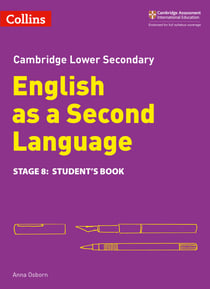 Lower Secondary English as a Second Language Student's eBook: Stage 8 - 1 year licence