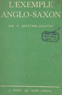 L'exemple anglo-saxon