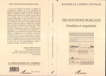 Des notations musicales - Frontières et singularités
