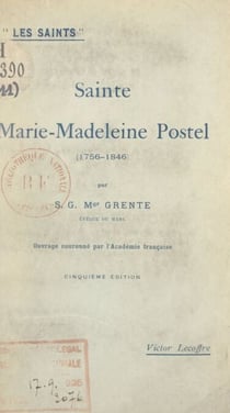 Sainte Marie Madeleine Postel (1756-1846)