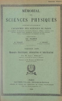 Moments électriques, adsorption et lubrification
