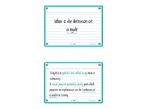 80 flashcards - 10,5 x 14,8 cm - Flash 2.0 Oxford - Ligné - cadre menthe