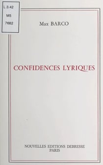 Confidences lyriques