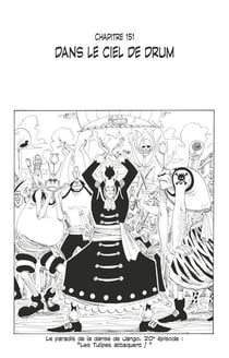 One Piece édition originale - Chapitre 151 - Dans le ciel de Drum