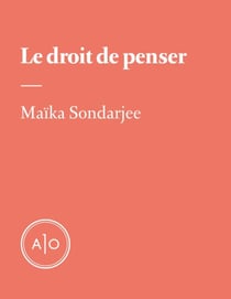 Le droit de penser