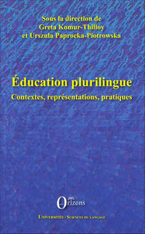 Education plurilingue - Contextes, représentations, pratiques