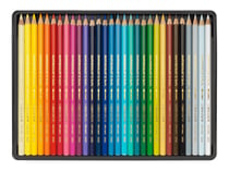 Boîte métal 30 crayons de couleurs aquarelle Artistes SUPRACOLOR® - Caran d'Ache