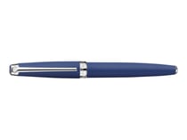 Stylo roller Caran d'Ache - Léman Blue Night Matt - Pointe moyenne