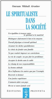 Le spiritualiste dans la société