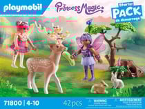 Playmobil - Duo de fées avec animaux de la forêt - 71800 - Playmobil® Princess Magic